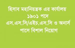 CGA Job Circular 2020