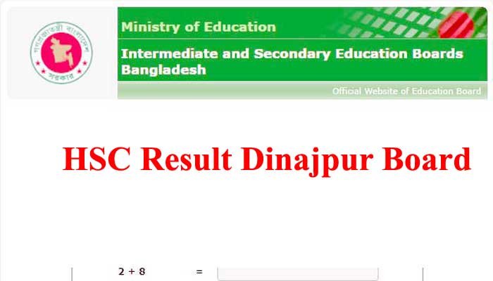 HSC Result 2022 Dinajpur Board[দিনাজপুর এর ফলাফল]