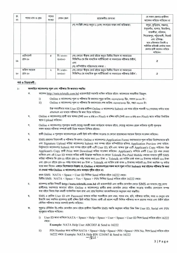 NATA Payment Method