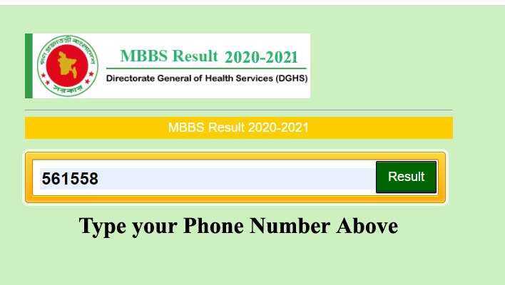 MBBS Result 2020-21