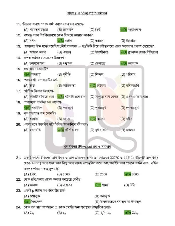 GST A Unit Question Solution 2021