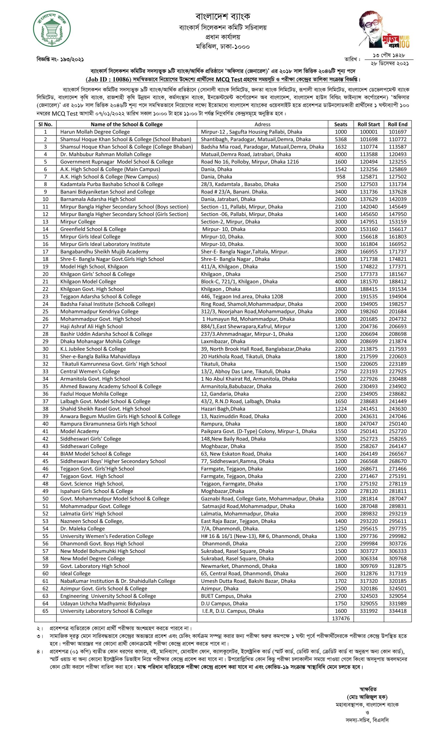 9 Bank Exam Date 2021 Admit Card Seat Plan