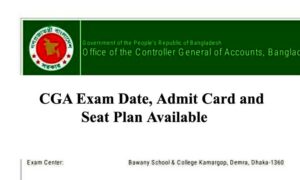 CGA Exam Date 2021
