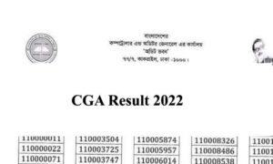 CGA Result 2021