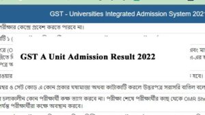GST A unit Result 2022