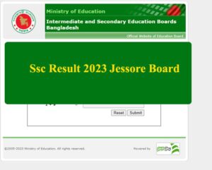 Ssc Result 2023 Jessore Board